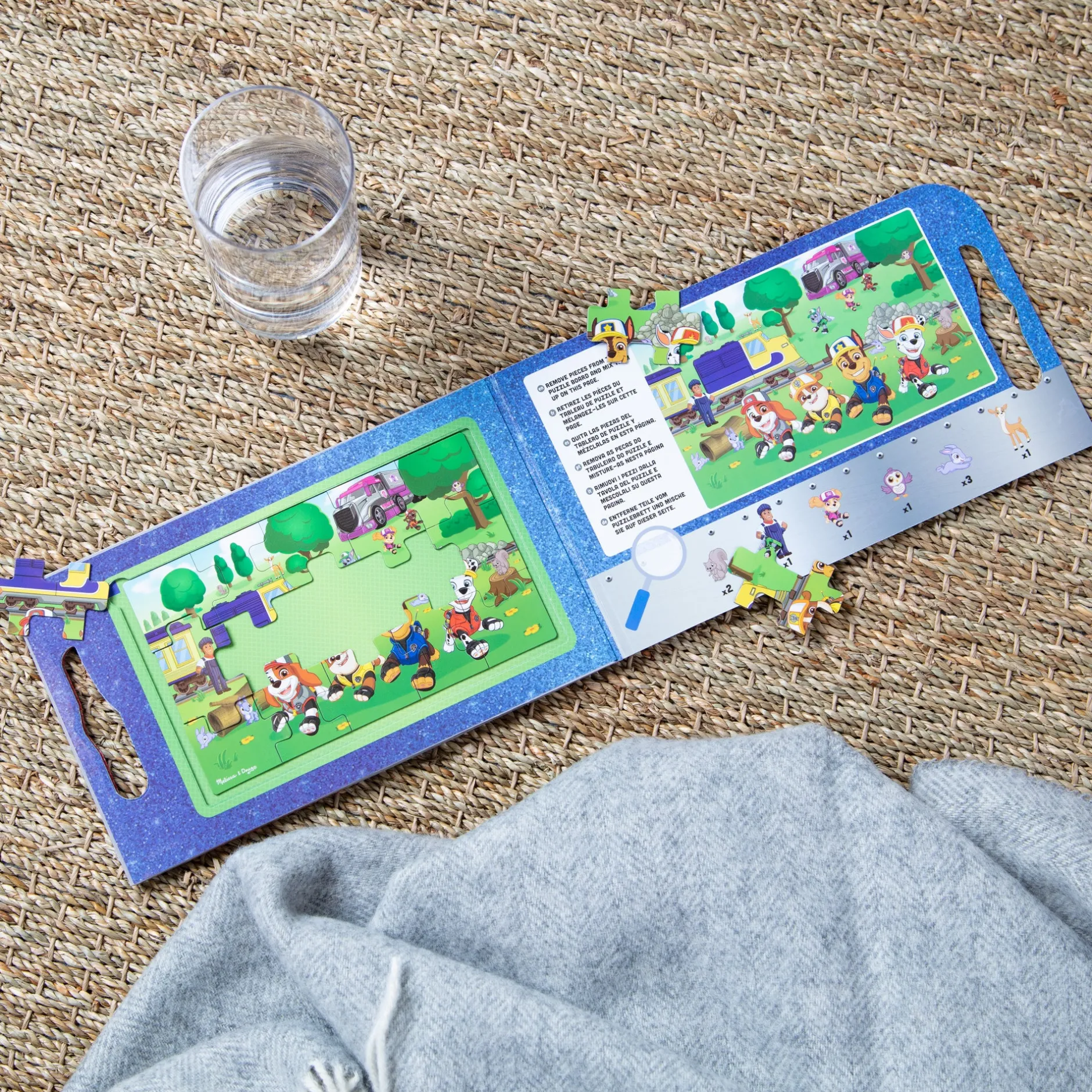 Vehicle & Train Puzzles>Melissa & Doug PAW Patrol Magnetic Jigsaw Puzzles - Big Trucks