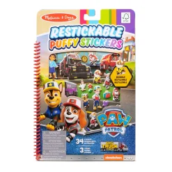 Stickers & Sticker Books>Melissa & Doug PAW Patrol Restickable Puffy Stickers - Big Truck Pups