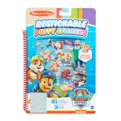 Stickers & Sticker Books>Melissa & Doug PAW Patrol Restickable Puffy Stickers - Adventure Bay