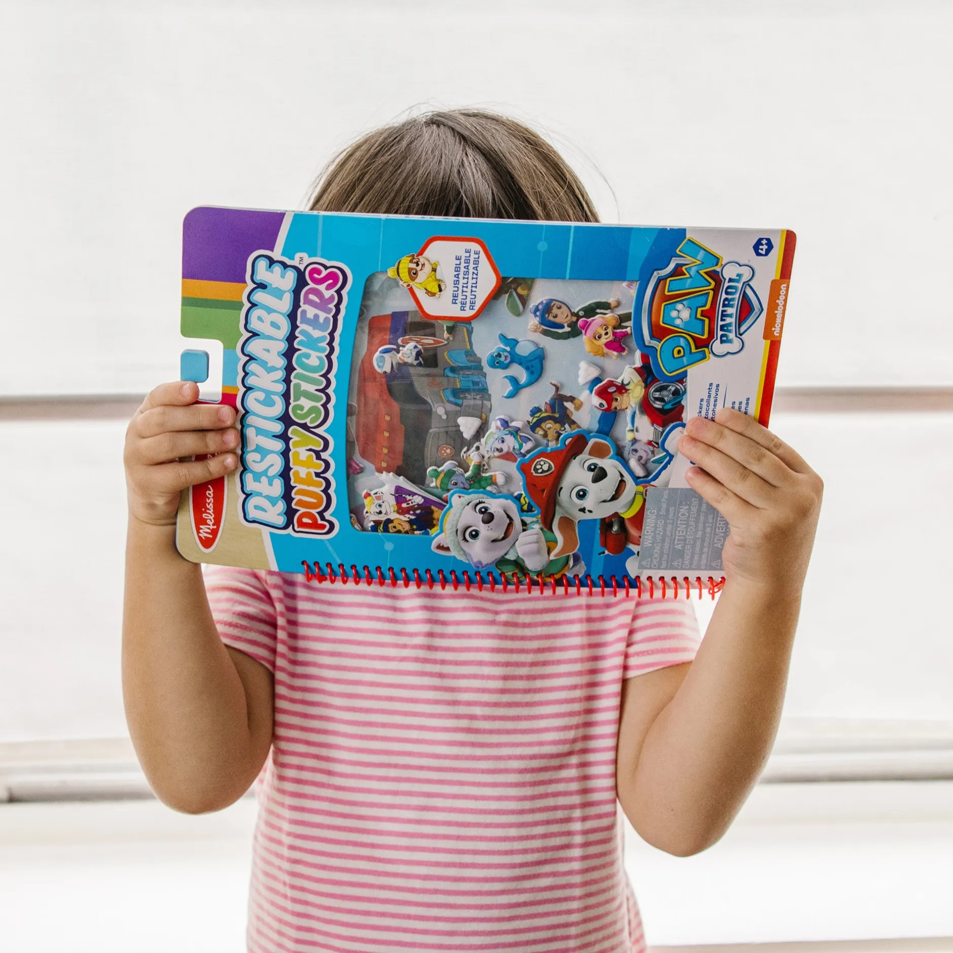 Stickers & Sticker Books>Melissa & Doug PAW Patrol Restickable Puffy Stickers - Jake's Mountain