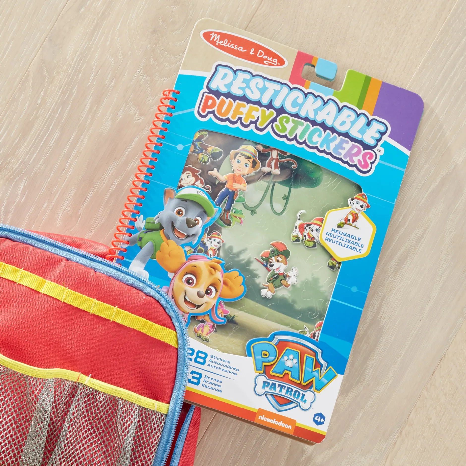 Stickers & Sticker Books>Melissa & Doug PAW Patrol Restickable Puffy Stickers - Jungle