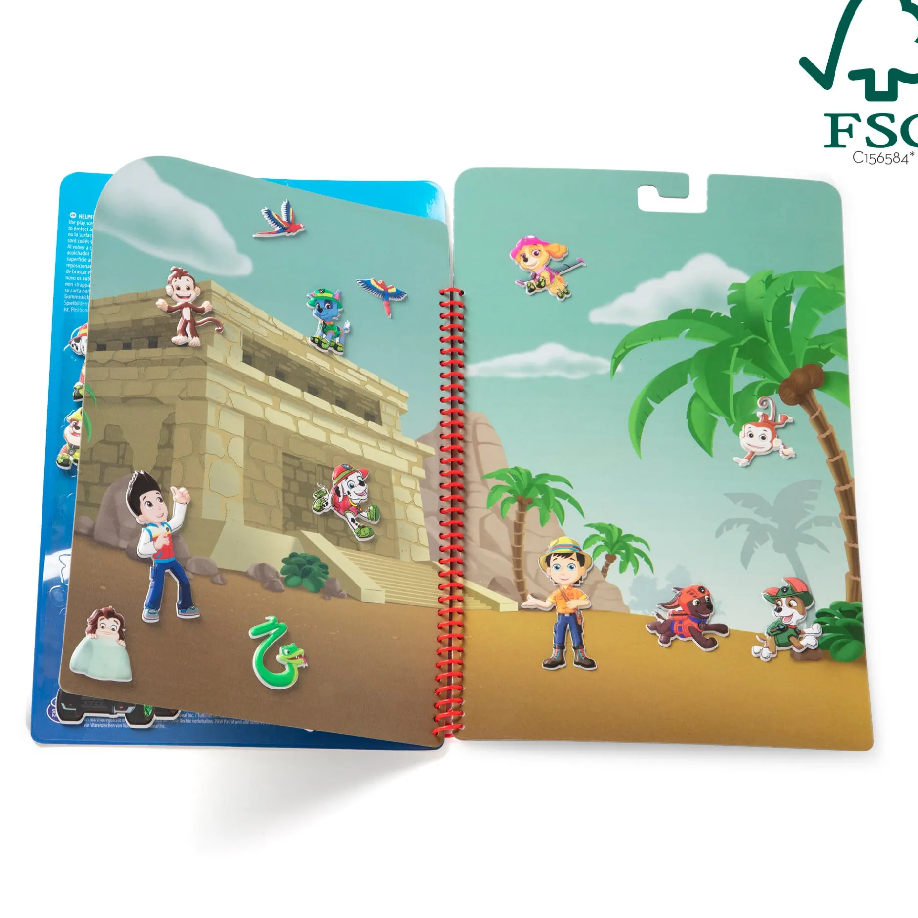 Stickers & Sticker Books>Melissa & Doug PAW Patrol Restickable Puffy Stickers - Jungle