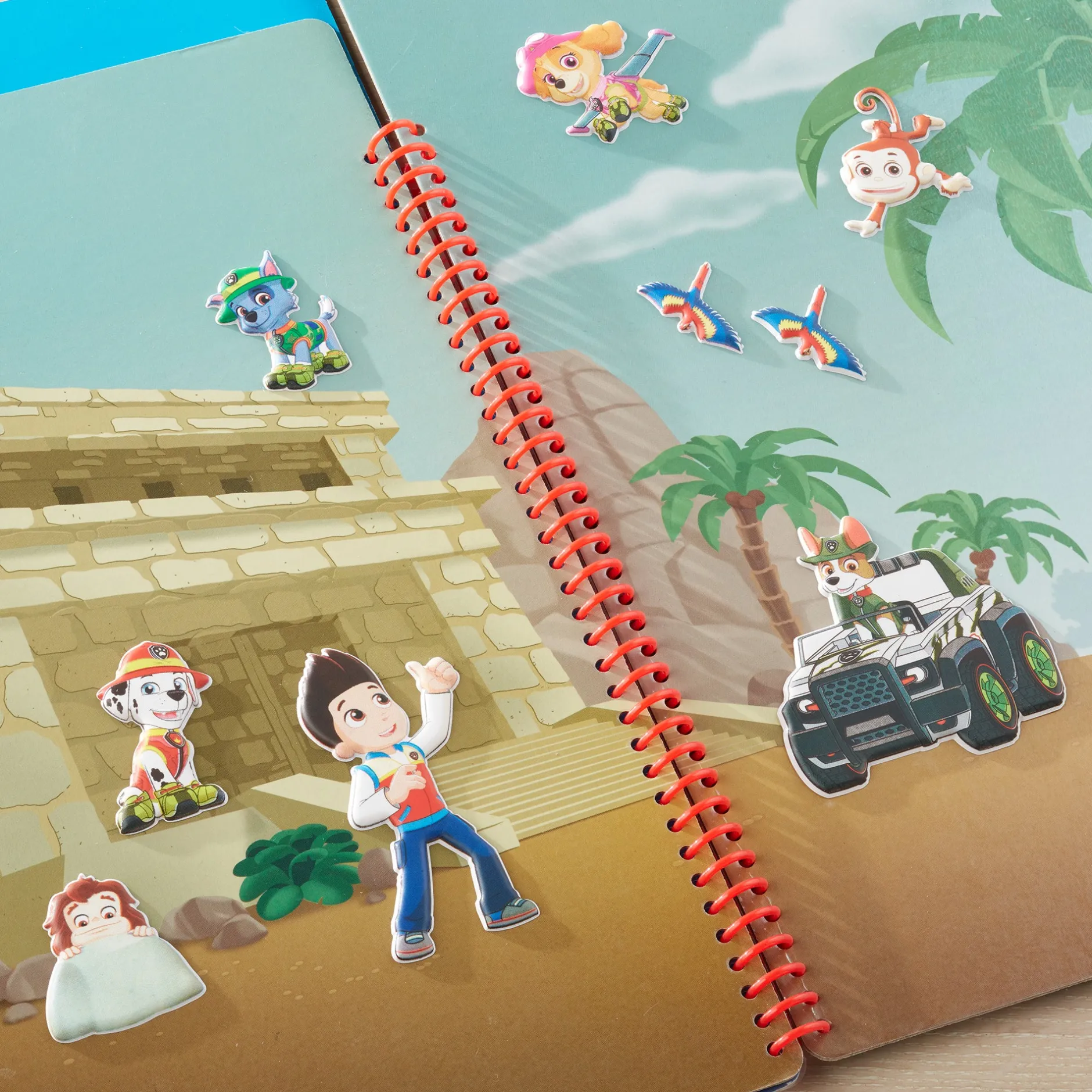 Stickers & Sticker Books>Melissa & Doug PAW Patrol Restickable Puffy Stickers - Jungle