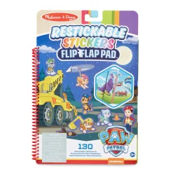 Stickers & Sticker Books>Melissa & Doug PAW Patrol Restickable Stickers Flip-Flap Pad - Ultimate Rescue