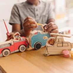 Craft & Stamp Kits>Melissa & Doug PAW Patrol Wooden Craft Kit - Vehicles