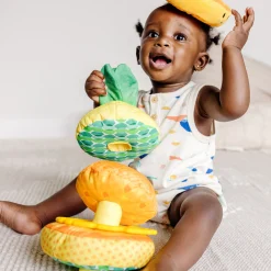 Motor Skills>Melissa & Doug Pineapple Soft Stacker