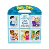 Books>Melissa & Doug Poke-a-Dot: All Around Our Town Board Book with Handle