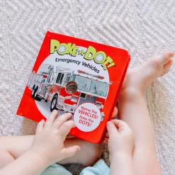 Books>Melissa & Doug Poke-a-Dot: Emergency Vehicles Board Book