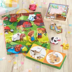 Books>Melissa & Doug Poke-a-Dot: Farm Animal Families Board Book