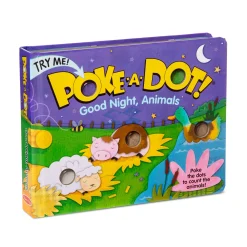 Books>Melissa & Doug Poke-a-Dot: Good Night, Animals Board Book