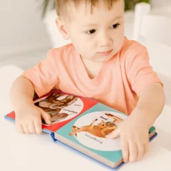 Books>Melissa & Doug Poke-a-Dot: Wild Animal Families Board Book