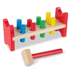 Motor Skills|Colors & Shapes>Melissa & Doug Pound-a-Peg