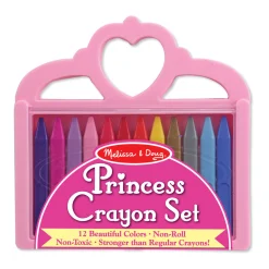 Easels & Art Supplies>Melissa & Doug Princess Crayon Set