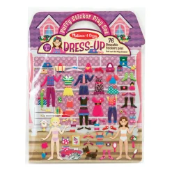 Stickers & Sticker Books>Melissa & Doug Puffy Sticker Activity Book - Dress-Up