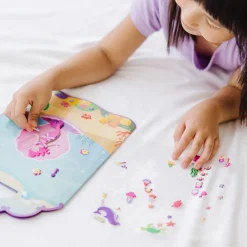 Stickers & Sticker Books>Melissa & Doug Puffy Sticker Play Set - Mermaid