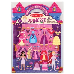 Stickers & Sticker Books>Melissa & Doug Puffy Sticker Play Set - Princess