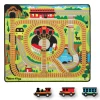 Vehicles & Trains>Melissa & Doug Round the Rails Train Rug