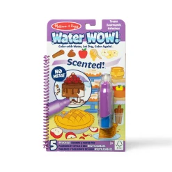Stickers & Sticker Books|Colors & Shapes>Melissa & Doug Scented Water WOW! Water-Reveal Pad - Treats