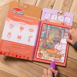 Stickers & Sticker Books|Colors & Shapes>Melissa & Doug Scented Water WOW! Water-Reveal Pad - Treats