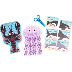 Activity Books>Melissa & Doug Sea Life Scissor Skills Activity Pad