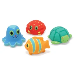 Outdoor Toys>Melissa & Doug Seaside Sidekicks Squirters Water Toys