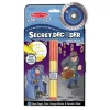 Activity Books>Melissa & Doug Secret Decoder Game Book - On the Go Travel Activity Book