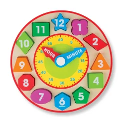 Alphabet & Counting>Melissa & Doug Shape Sorting Clock