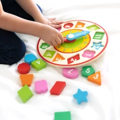 Alphabet & Counting>Melissa & Doug Shape Sorting Clock