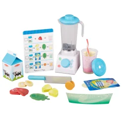 Play Food & Play Sets>Melissa & Doug Smoothie Maker Blender Set