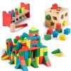 Colors & Shapes>Melissa & Doug Stack, Sort & Pound Wooden Toy Collection