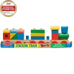 Motor Skills>Melissa & Doug Stacking Train Toddler Toy