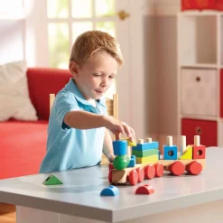 Motor Skills>Melissa & Doug Stacking Train Toddler Toy