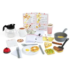 Play Food & Play Sets>Melissa & Doug Star Diner Restaurant Play Set