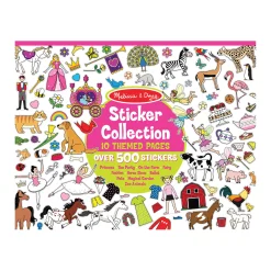Stickers & Sticker Books>Melissa & Doug Sticker Collection - Princesses, Tea Party, Animals, and More