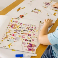 Stickers & Sticker Books>Melissa & Doug Sticker Collection - Princesses, Tea Party, Animals, and More