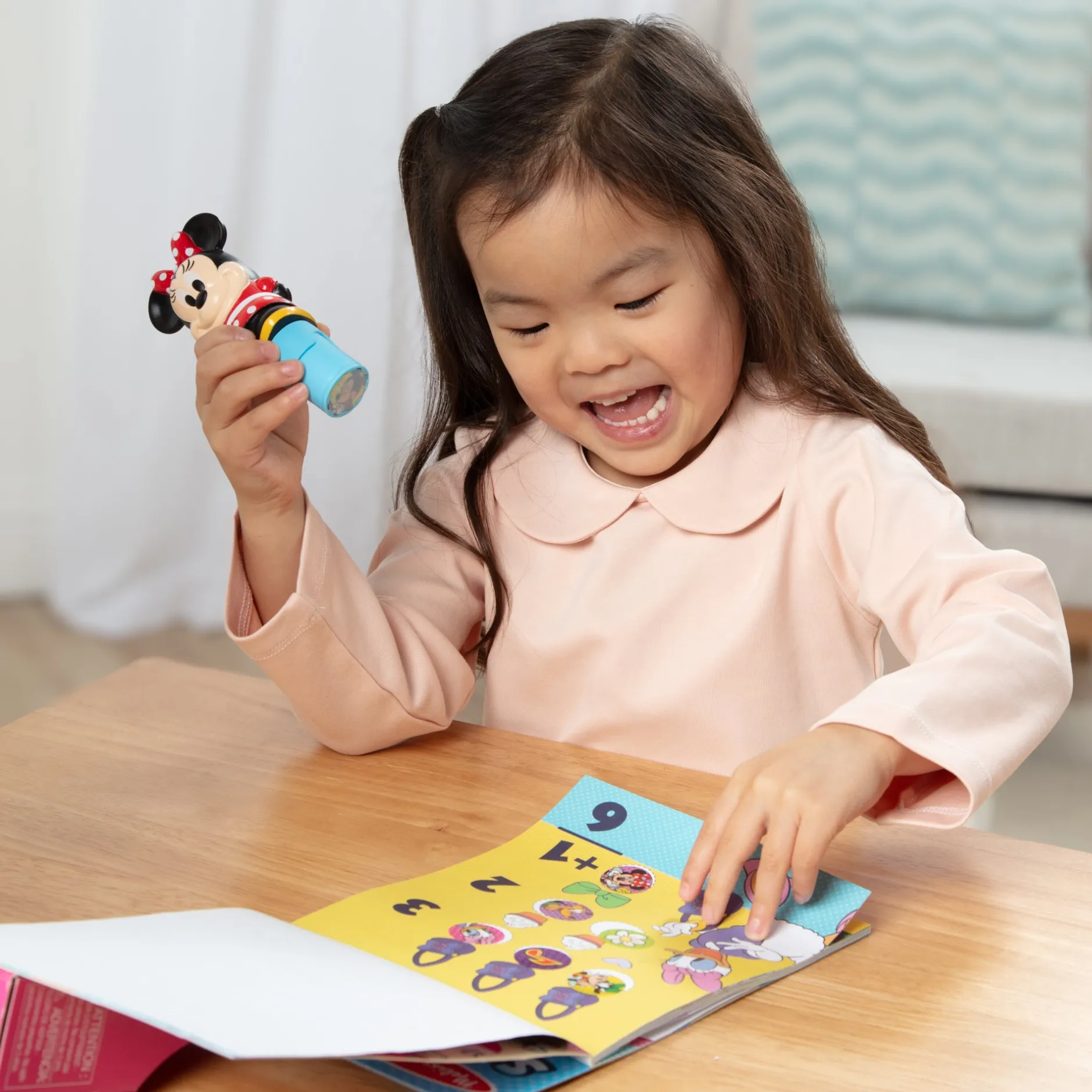 Activity Books|Stickers & Sticker Books>Melissa & Doug Sticker WOW!™ Disney Minnie Mouse Bundle: Activity Pad & Sticker Stamper + Mini Activity Pad and 200 Refill Stickers