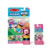 Activity Books|Stickers & Sticker Books>Melissa & Doug Sticker WOW!™ Ice Cream Bundle: Activity Pad & Sticker Stamper + Mini Activity Pad and 200 Refill Stickers