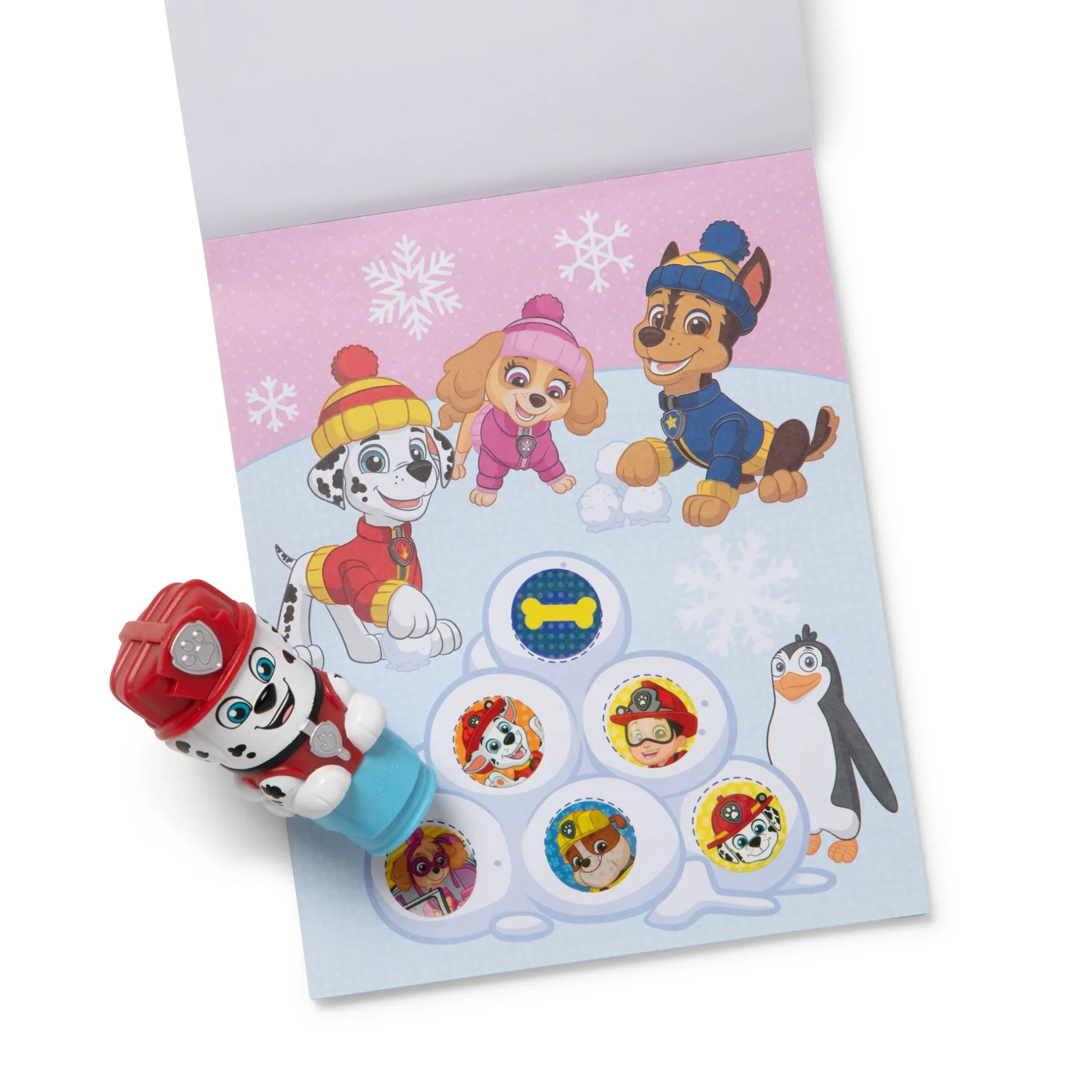 Activity Books|Stickers & Sticker Books>Melissa & Doug Sticker WOW!™ PAW Patrol Marshall Bundle: Activity Pad & Sticker Stamper + Mini Activity Pad and 200 Refill Stickers