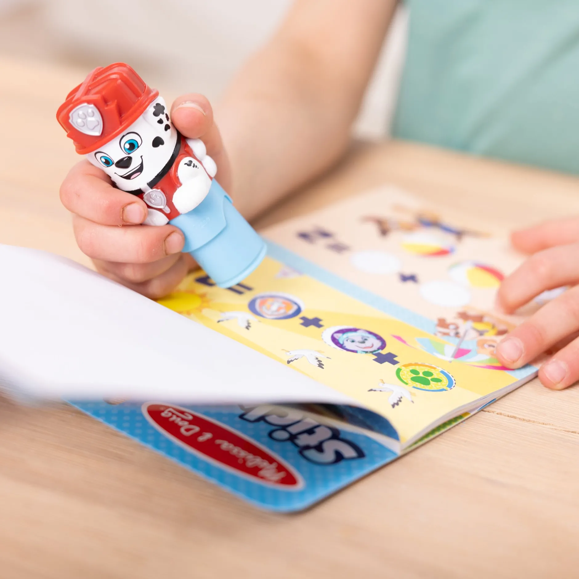Activity Books|Stickers & Sticker Books>Melissa & Doug Sticker WOW!™ PAW Patrol Marshall Bundle: Activity Pad & Sticker Stamper + Mini Activity Pad and 200 Refill Stickers