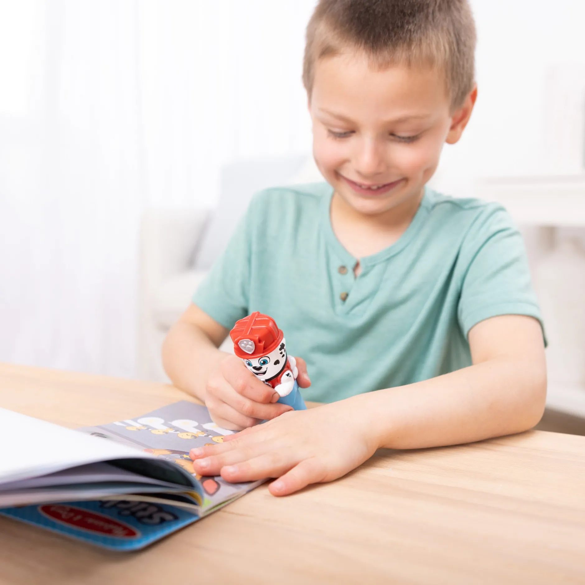 Activity Books|Stickers & Sticker Books>Melissa & Doug Sticker WOW!™ PAW Patrol Marshall Bundle: Activity Pad & Sticker Stamper + Mini Activity Pad and 200 Refill Stickers
