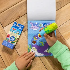 Activity Books|Stickers & Sticker Books>Melissa & Doug Sticker WOW!™ Sea Turtle Bundle: Activity Pad & Sticker Stamper + Mini Activity Pad and 200 Refill Stickers