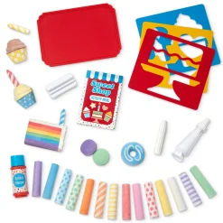 Craft & Stamp Kits>Melissa & Doug Sweet Shop Chalk Play Set