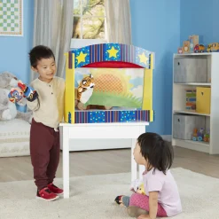 Plush>Melissa & Doug Tabletop Puppet Theater