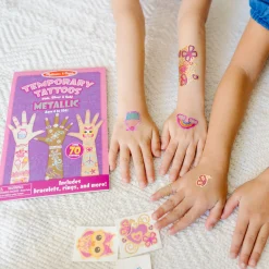 Activity Books>Melissa & Doug Temporary Tattoos - Metallic
