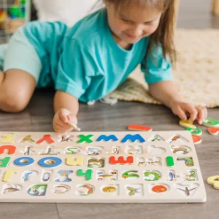 Alphabet & Counting Puzzles><noscript><img width=