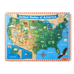 Animals & Nature Puzzles>Melissa & Doug U.S.A. Sound Puzzle - 40 Pieces