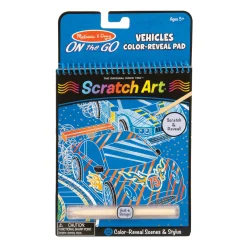 Activity Books>Melissa & Doug Vehicles Color-Reveal Pad
