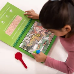 Activity Books>Melissa & Doug Water Wow! Animal Antics Deluxe Water-Reveal Pad - On the Go Travel Activity