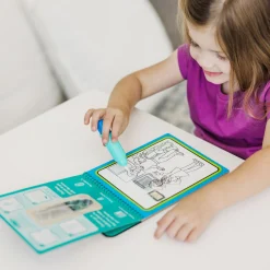 Activity Books>Melissa & Doug Water Wow! Occupations - Water Reveal Pad On the Go Travel Activity