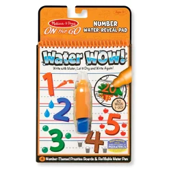 Activity Books>Melissa & Doug Water Wow! Water-Reveal Activity Pad - Numbers
